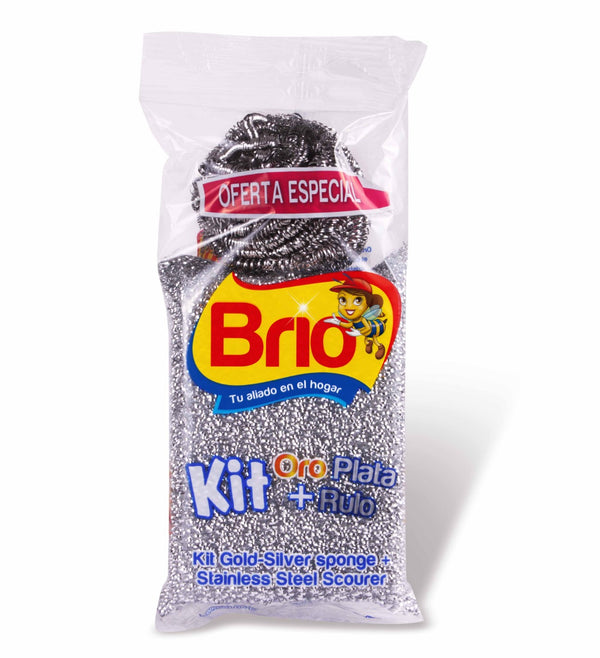 KIT ORO PLATA RULO LA VAQUITA X1